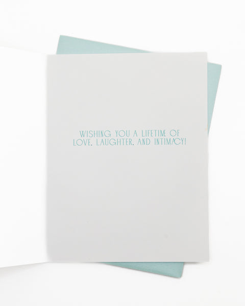 Always and Forever Wedding Greeting Card