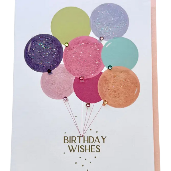 Balloon Bouquet Birthday Card
