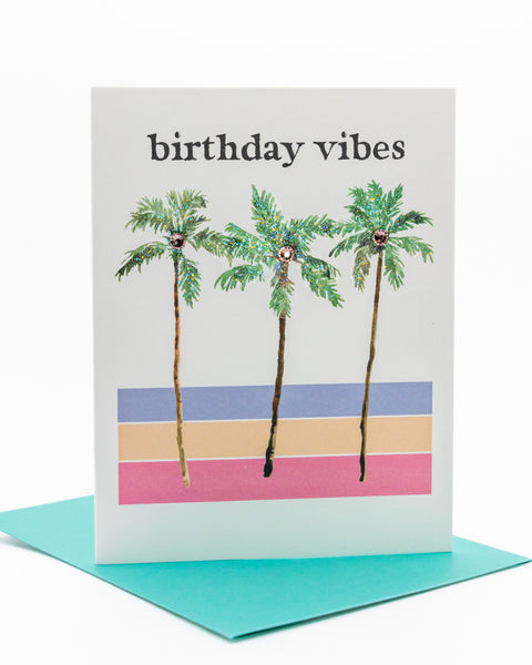 Birthday Vibes Greeting Card