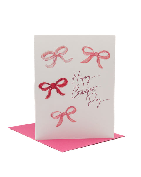 Bow Besties Galentine's Day Greeting Card