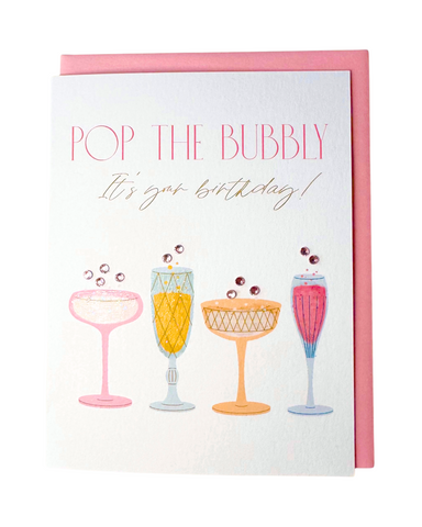 Bubbly Birthday Birthday Greeting Card