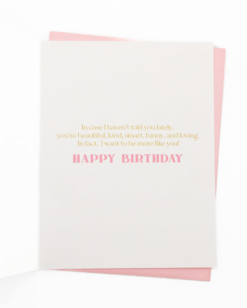 Cake Wishes Birthday Greeting Card