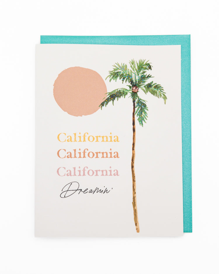 California Dreamin' Greeting Card