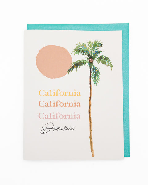 California Dreamin' Greeting Card