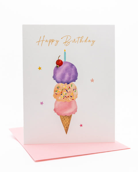 Cherry on Top Birthday Greeting Card