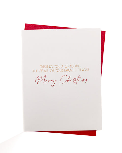 Christmas Cheer Greeting Card