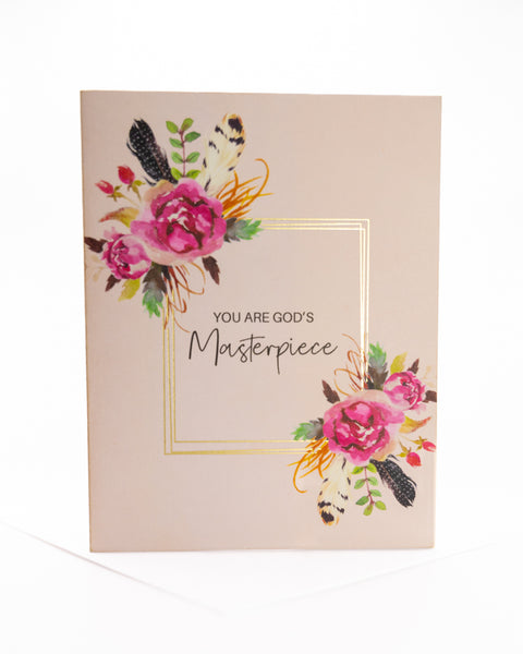 You Are God's Masterpiece Greeting Card