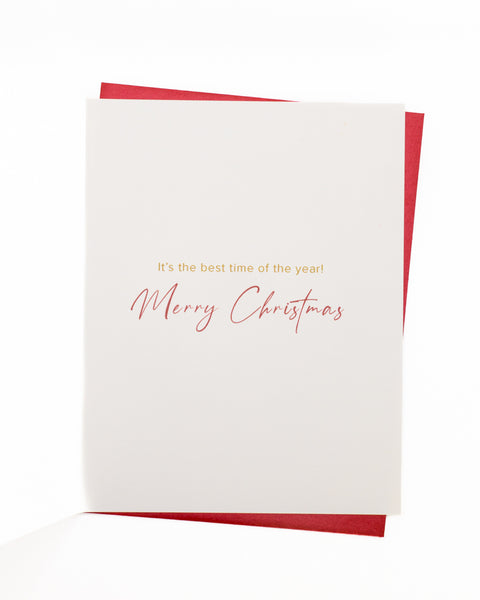 Holly Jolly Greeting Card