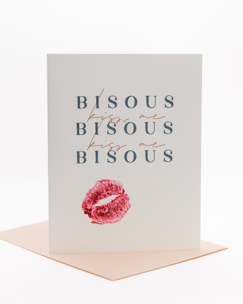 Kiss Me Anniversary Greeting Card