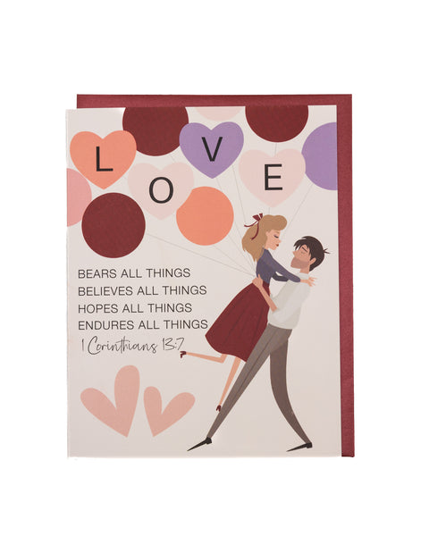 Love Bearers Valentine's Day Greeting Card