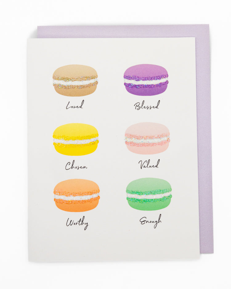 Macaron Melody Birthday Greeting Card