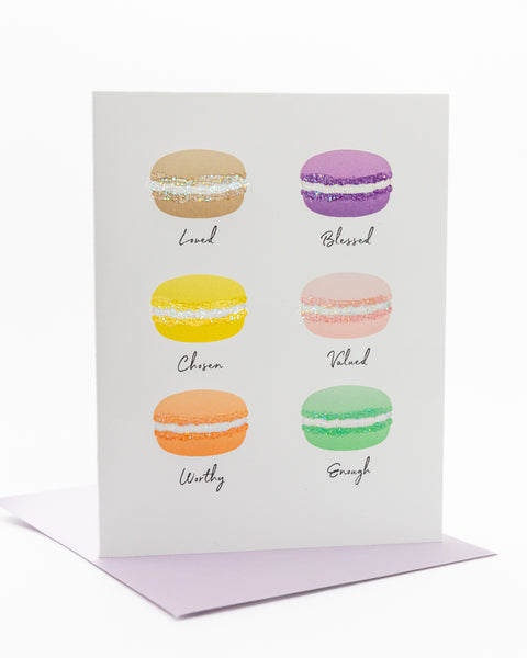 Macaron Melody Birthday Greeting Card