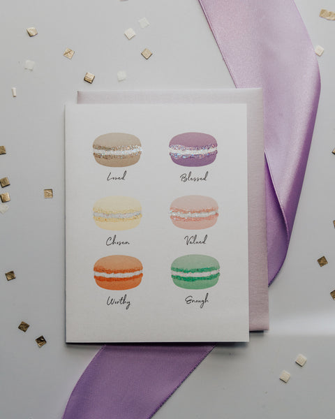 Macaron Melody Birthday Greeting Card