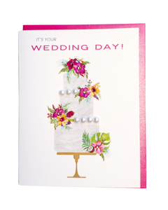 Paradise Love Wedding Greeting Card