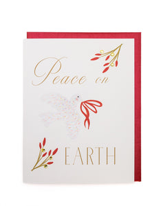 Peace on Earth Greeting Card