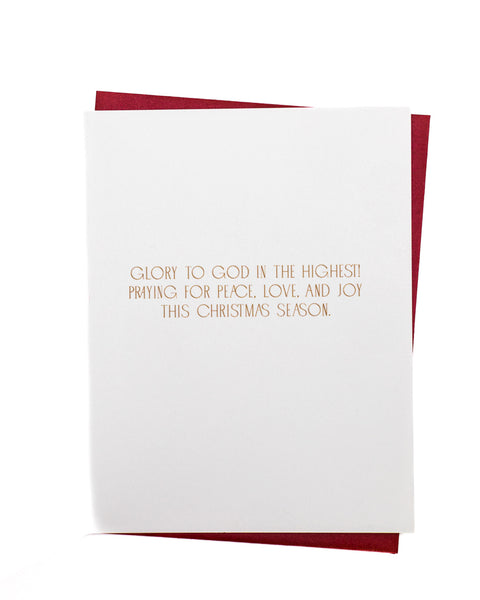 Peace on Earth Greeting Card