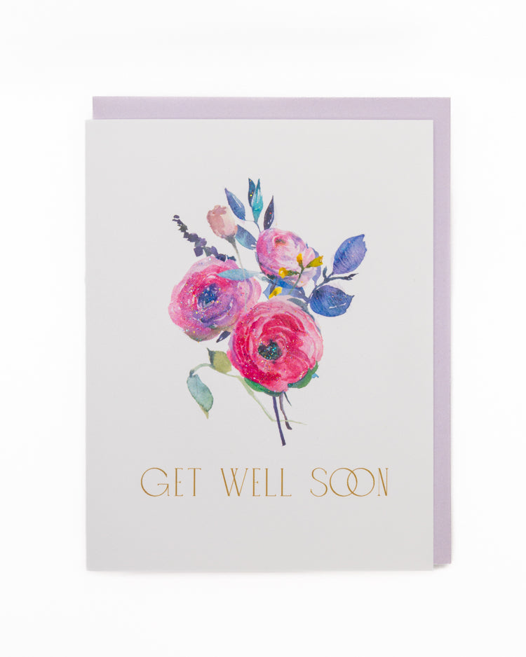 Rosey Recovery Greeting Card