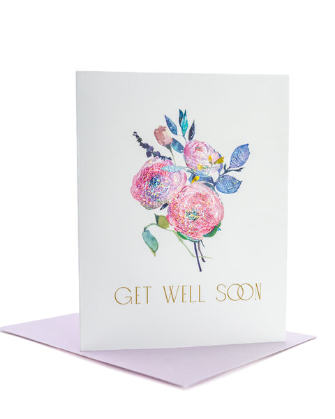 Rosey Recovery Greeting Card