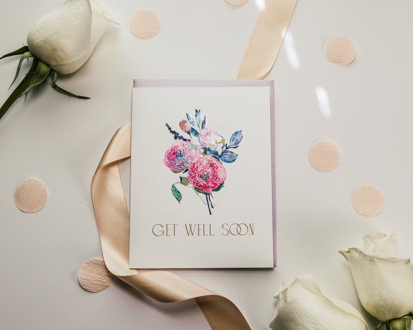 Rosey Recovery Greeting Card