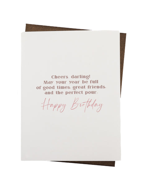 Tini Bit Older Espresso Martini Birthday Greeting Card